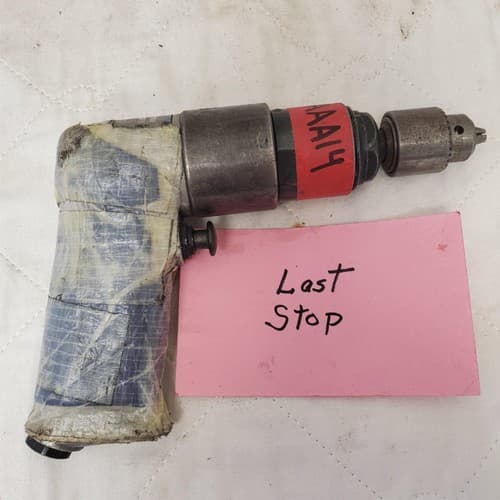 Rockwell Pistol Grip Pneumatic Heavy Duty Air Drill Air Tool AAA14 - Thumbnail 6