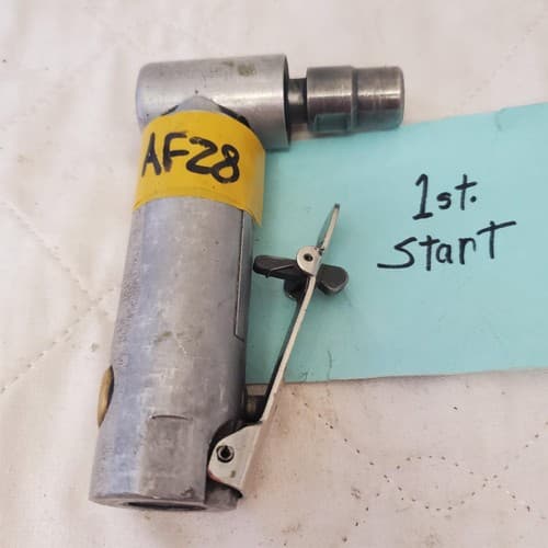 Heavy Duty 3/8" Reversible Right Angle Air Drill Aircraft Tool AF28 - Image 1