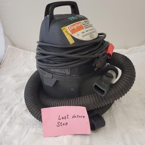 Dayton 1D457D Wet/Dry Vacuum Cleaner 120V 60Hz LOT 529 - Thumbnail 7