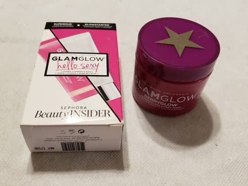 Glam Glow Berryglow Probiotic Recovery Mask & Hello Sexy Sephora Beauty Insider. - Image 1