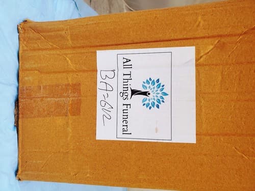 Modern Beautiful Design Handcrafted Urn for Human Ashes BA-612 - Thumbnail 2