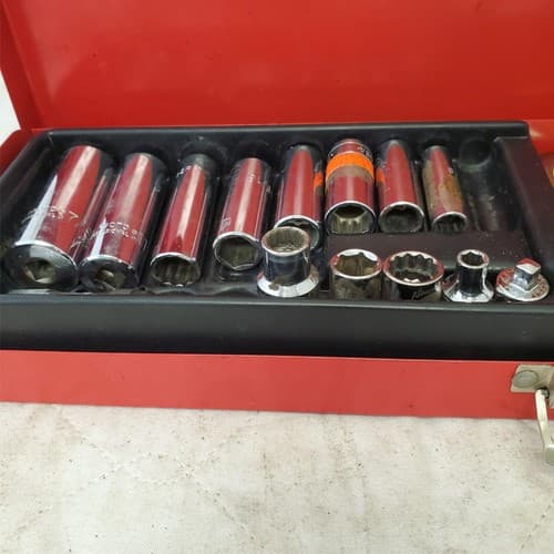 Proto Tools Set of 18 Fractional Drive Socket Set Stanley Tools LOT 383 - Thumbnail 6