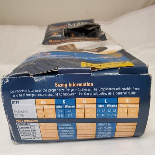 Impacto ErgoMates Adjustable Anti Fatigue Overshoes Mobile Matting LOT-982 - Thumbnail 5