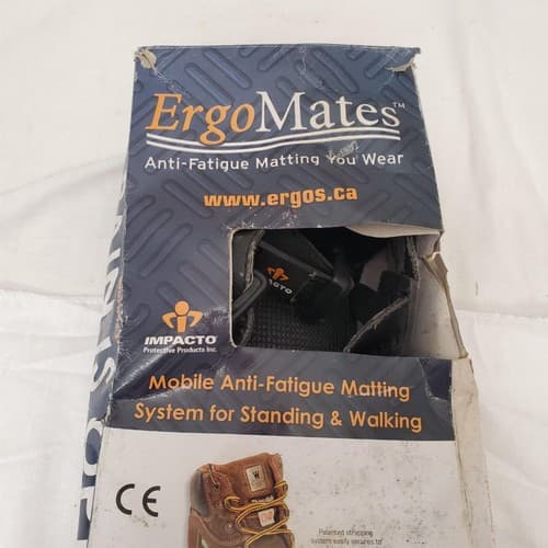 Impacto ErgoMates Adjustable Anti Fatigue Overshoes Mobile Matting LOT-982 - Thumbnail 4