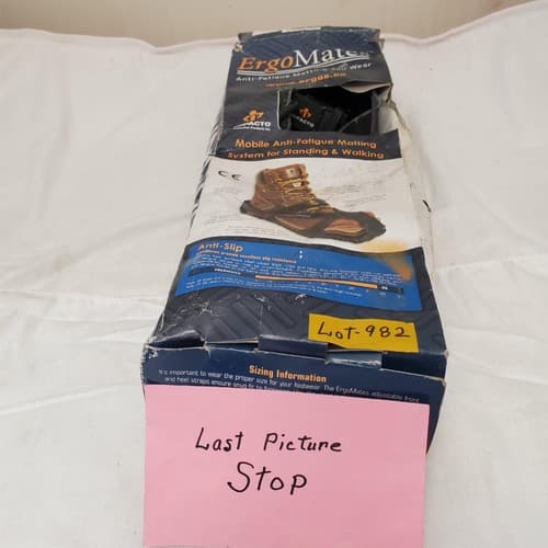 Impacto ErgoMates Adjustable Anti Fatigue Overshoes Mobile Matting LOT-982 - Thumbnail 12