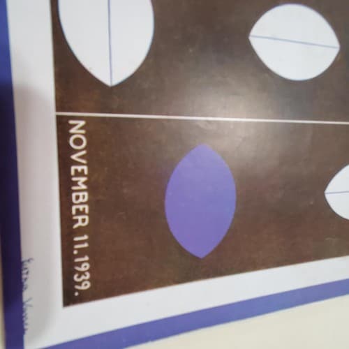 Brown vs Yale Football Game Official Program November, 11 1939 - Thumbnail 2