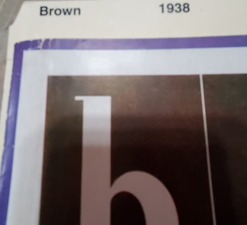 Brown vs Yale Football Game Official Program November, 11 1939 - Thumbnail 3