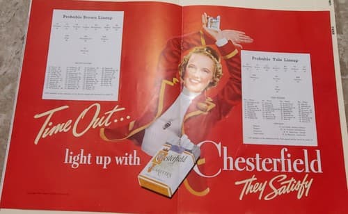 Brown vs Yale Football Game Official Program November, 11 1939 - Thumbnail 8