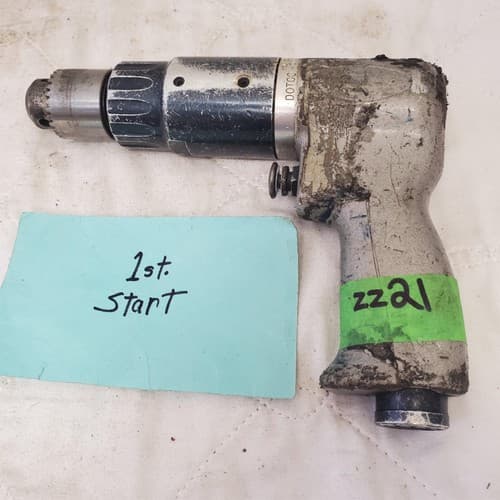 DOTCO 15CS2488 Pistol Grip Pneumatic Heavy Duty Air Drill Air Tool ZZ21 - Image 1