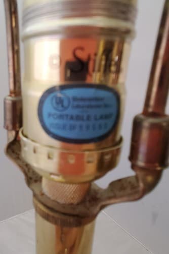 Hollwood Regency Mid Century Modern Stiffel Table Lamp - Thumbnail 4