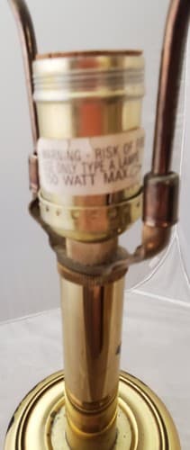 Hollwood Regency Mid Century Modern Stiffel Table Lamp - Thumbnail 5