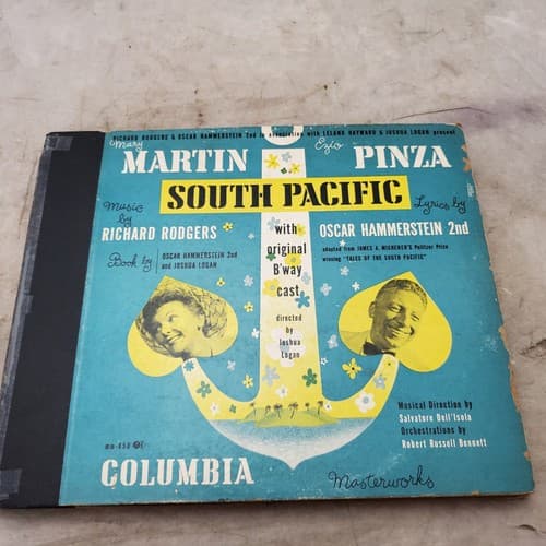 South Pacific Richard Rodgers Oscar Hammerstein Original B'way Cast Joshua Logan - Image 1