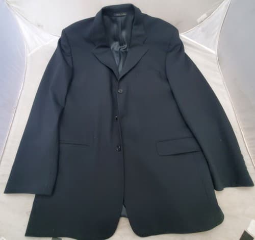 Roberto Villini Italy Navy Blue Sport Coat Jacket Blazer Size 44R - Image 1
