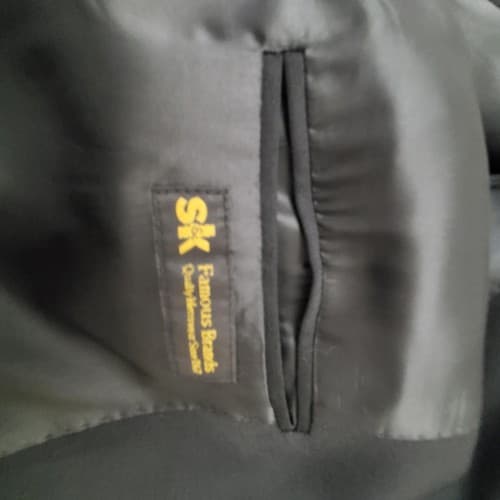 Roberto Villini Italy Navy Blue Sport Coat Jacket Blazer Size 44R - Thumbnail 5