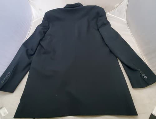 Roberto Villini Italy Navy Blue Sport Coat Jacket Blazer Size 44R - Thumbnail 11