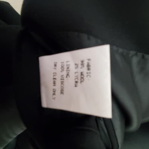 Roberto Villini Italy Navy Blue Sport Coat Jacket Blazer Size 44R - Thumbnail 8