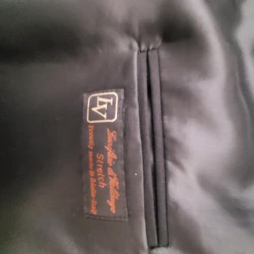 Roberto Villini Italy Navy Blue Sport Coat Jacket Blazer Size 44R - Thumbnail 4