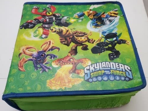 Vintage Used Skylander Swap Force Carry & Display Case - Image 1