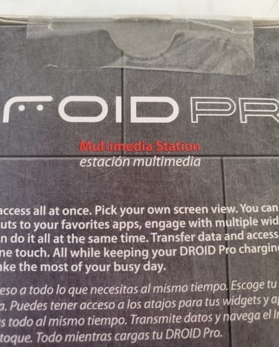 Motorola XT610 Droid Pro Multimedia Station - Thumbnail 5
