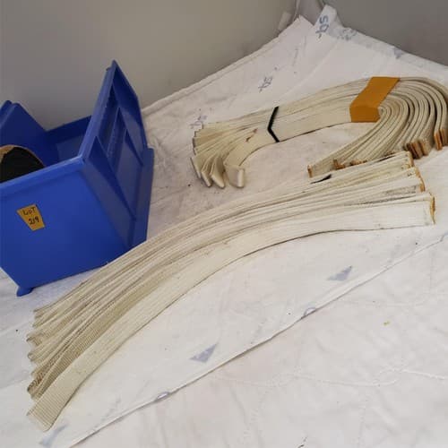 Lot of Nylon Webbing Roll & Striped Cotton Twill Neck Tape LOT 219 - Thumbnail 7