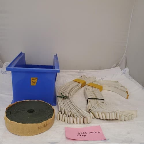 Lot of Nylon Webbing Roll & Striped Cotton Twill Neck Tape LOT 219 - Thumbnail 11