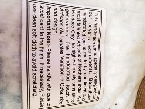 Modern Beautiful Design Handcrafted Urn for Human Ashes - BA-601 - Thumbnail 8