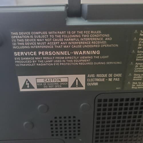 Used InFocus Proxima DP9260 LCD Projector with Case - Thumbnail 7