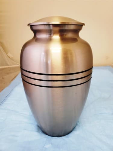 Modern Beautiful Design Handcrafted Urn for Human Ashes BA-693 - Image 1