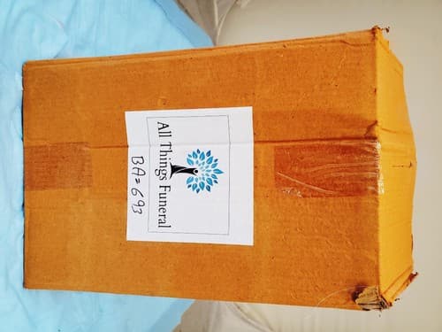 Modern Beautiful Design Handcrafted Urn for Human Ashes BA-693 - Thumbnail 2