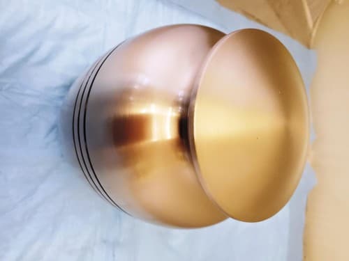 Modern Beautiful Design Handcrafted Urn for Human Ashes BA-693 - Thumbnail 6
