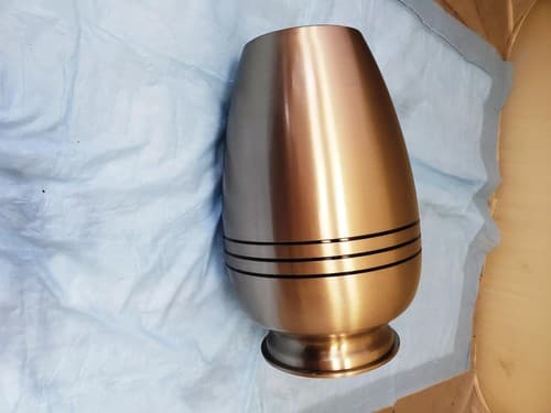Modern Beautiful Design Handcrafted Urn for Human Ashes BA-693 - Thumbnail 7