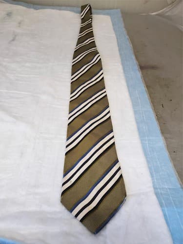 Ermenegildo Zegna 100% Silk Men's Neck Tie Dry Clean Only - Image 1