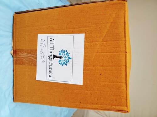 Modern Beautiful Design Handcrafted Urn for Human Ashes BA-629 - Thumbnail 2