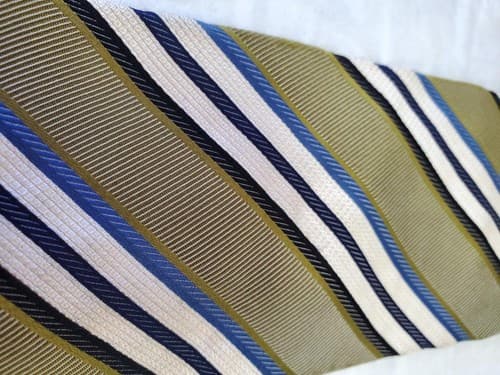 Ermenegildo Zegna 100% Silk Men's Neck Tie Dry Clean Only - Thumbnail 2