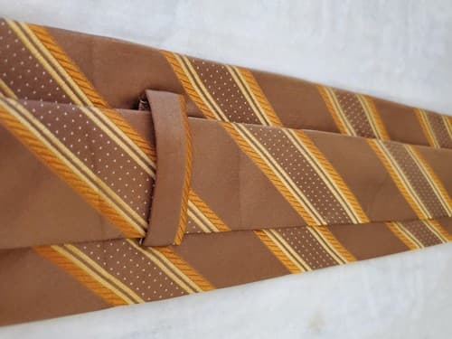 Vintage Ermenegildo Zegna 100% Silk Mens Tie - Thumbnail 4