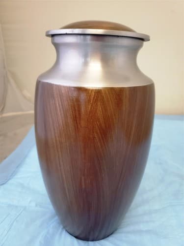 Modern Beautiful Design Handcrafted Urn for Human Ashes - BAI-7682NK - Image 1