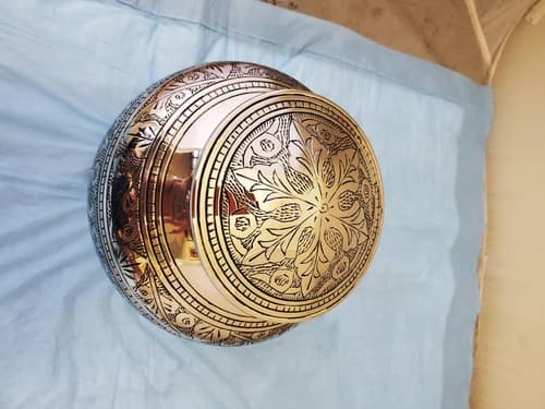 Modern Beautiful Design Handcrafted Urn for Human Ashes BA-629 - Thumbnail 6