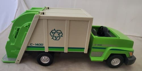 Playmobil Rescue Ambulance, City Life Airplane, Recycle Truck Toy - Thumbnail 2