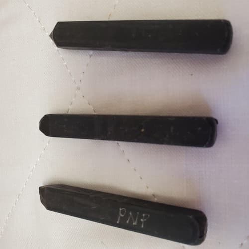 BDX Lab Test Hardened Hammer End 3/16 Letters A-Z Steel Stamps Lot 487 - Thumbnail 8