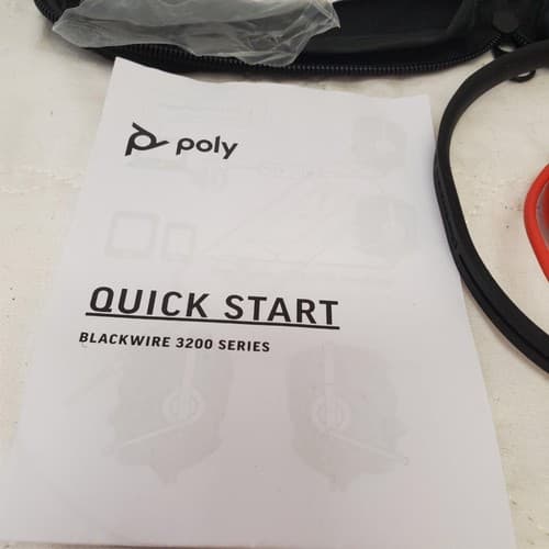 Plantronics C3200 Blackwire USB Headset with USB Adapter Case - Thumbnail 4