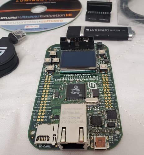 Texas Instruments Stellaris Microcontroller LM3S6965 Evaluation Board - Thumbnail 6