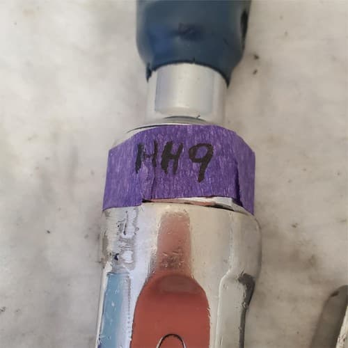 Blue Point Heavy Duty Pneumatic Air Ratchet Wrench HH-9 - Thumbnail 2