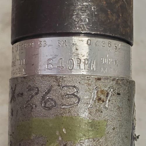 DOTCO 15C2989-53 Pistol Grip Pneumatic Air Drill w/ Handle Central Air Tool V9 - Thumbnail 5