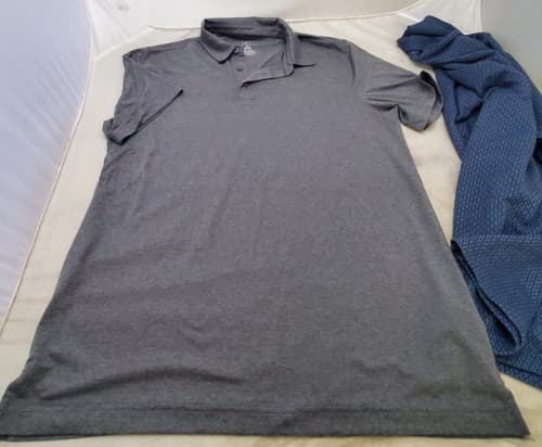 Vintage George Men's Polo T-Shirt Short Sleeved Size Medium - Thumbnail 3