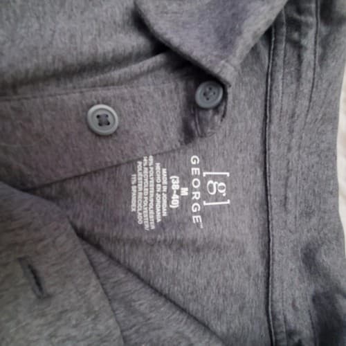 Vintage George Men's Polo T-Shirt Short Sleeved Size Medium - Thumbnail 2