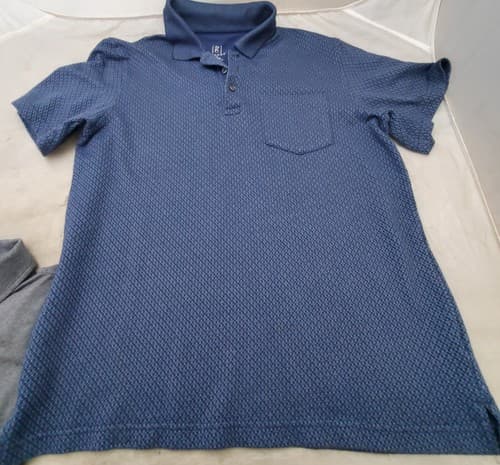 Vintage George Men's Polo T-Shirt Short Sleeved Size Medium - Thumbnail 5
