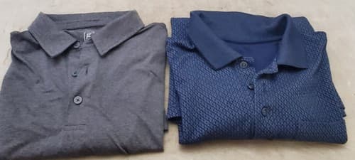 Vintage George Men's Polo T-Shirt Short Sleeved Size Medium - Thumbnail 9