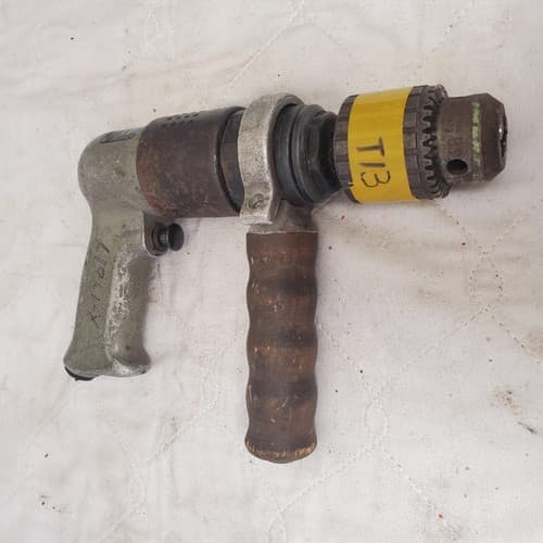 Rockwell 41D-106B Pistol Grip Pneumatic Air Drill w/ Handle Central Air Tool T13 - Thumbnail 6