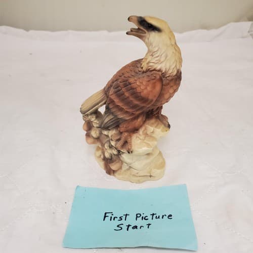 Vintage Eagle Ceramic Porcelain Figurine - Image 1