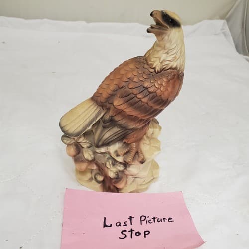Vintage Eagle Ceramic Porcelain Figurine - Thumbnail 7